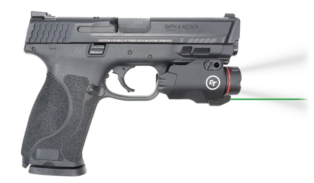 Crimson Trace CMR-207 Rail Master Pro with 400 Lumen Flashlight, Laser, Instant Activation and Memory Retention for Pic Rail Mounts, Shooting, Competition and Range - Image 2