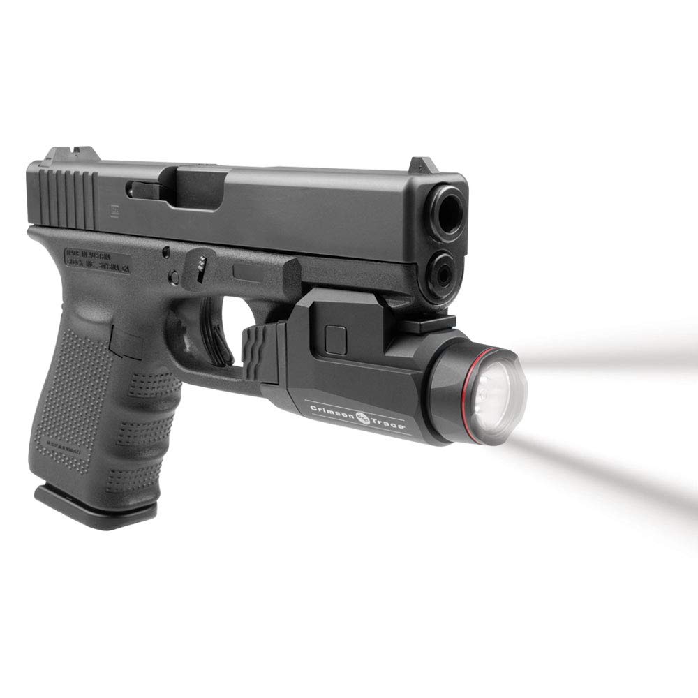 Crimson Trace CMR-208 Universal Rail Master Tactical Light with 2 Mode Flashlight and Instant Activation for Pic Rail Mounts, Shooting, Competition and Range , Black - Image 5