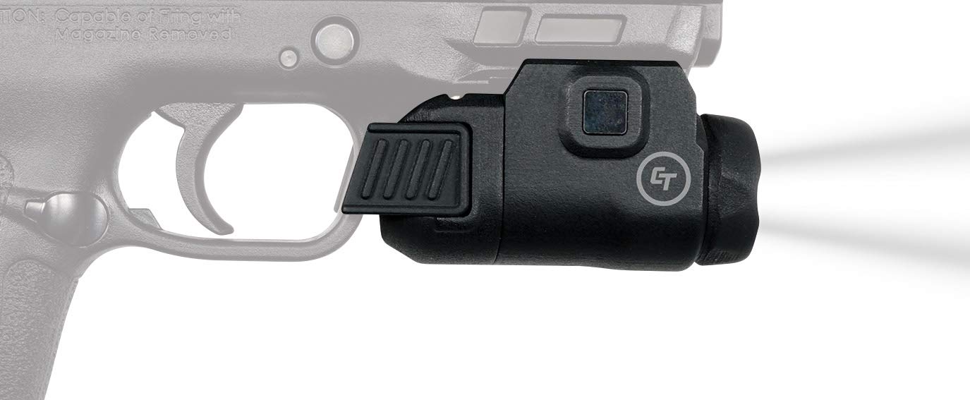 Crimson Trace CMR-209 Rail Master Universal 200 Lumen Weapon Light with Ambidextrous Controls and Pic Rail Mount for Tactical Carry, CCW and Competition , Black - Image 3