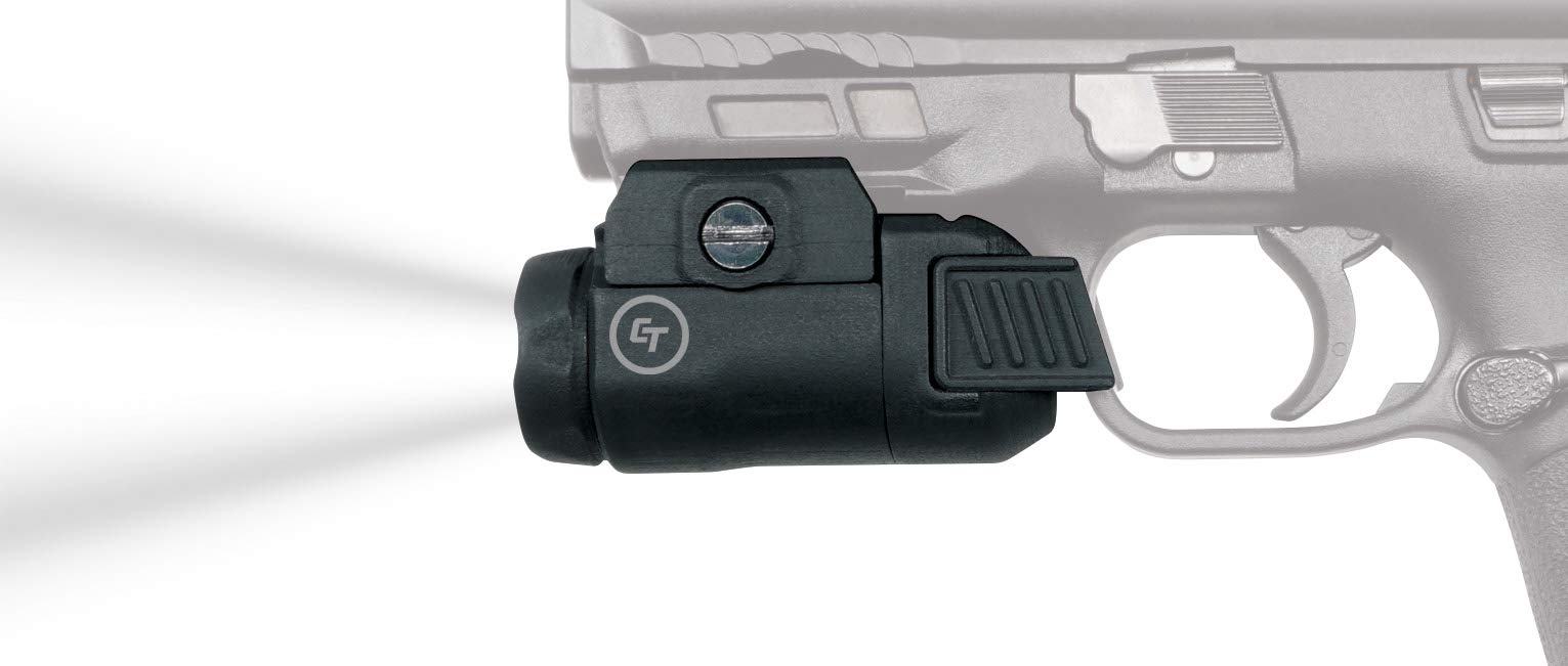Crimson Trace CMR-209 Rail Master Universal 200 Lumen Weapon Light with Ambidextrous Controls and Pic Rail Mount for Tactical Carry, CCW and Competition , Black - Image 4