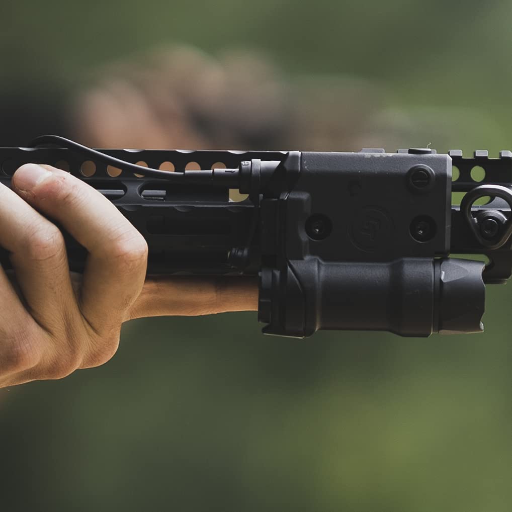 Crimson Trace CMR-301 Railmaster Pro with Green Laser, Adjustable 1000 Lumen LED Flashlight and Rechargeable Battery for Shooting, Competition and Range - Image 5