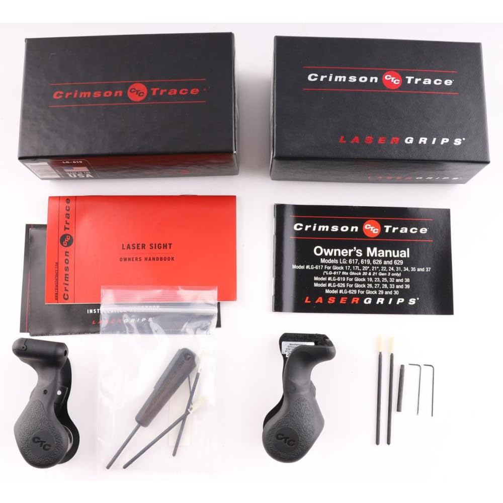 Crimson Trace Lasergrip for Glock-G-Series 26, Black, One Size (LG-626) - Image 4