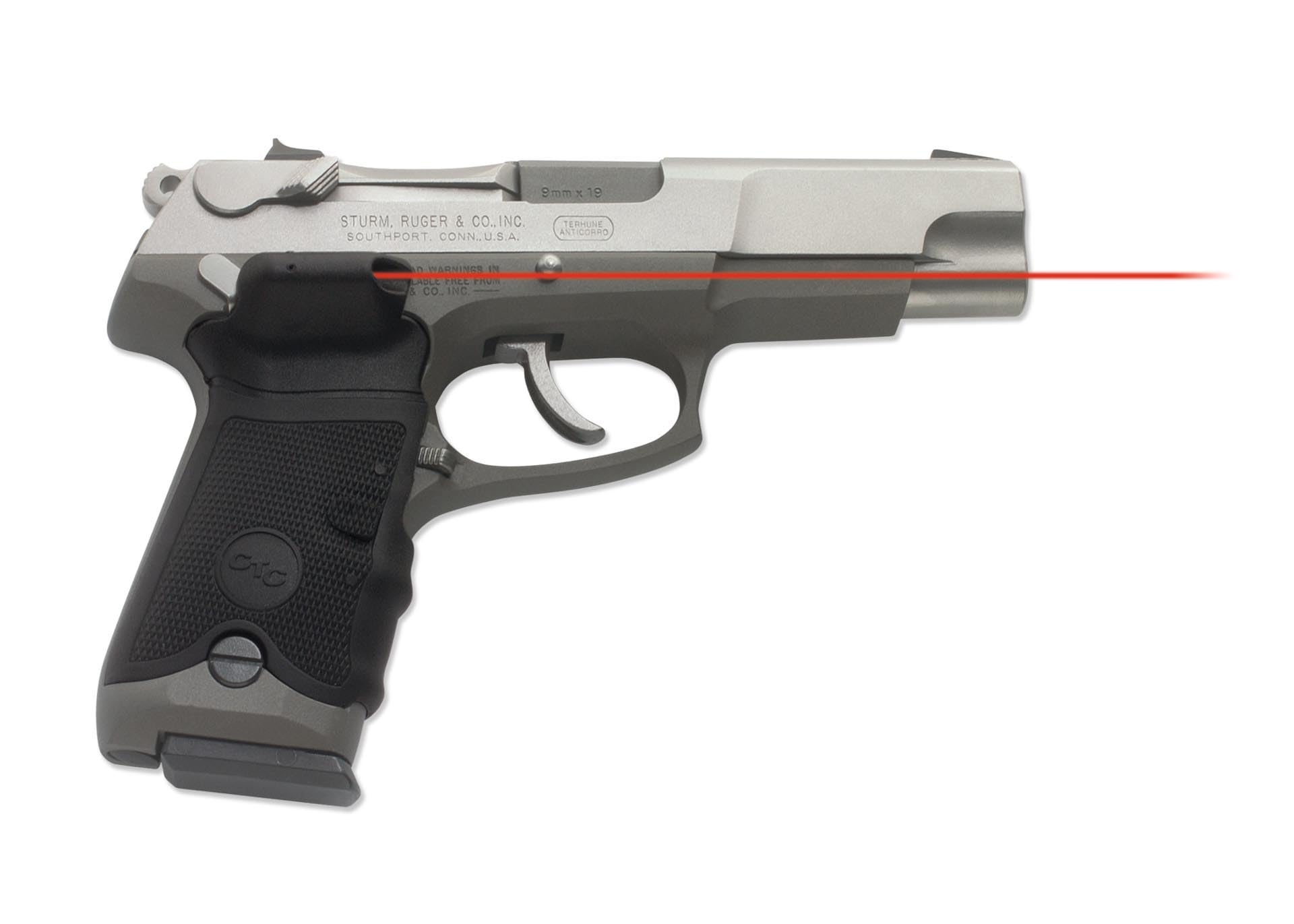 Crimson Trace LG-389 Lasergrips Red Laser Sight Grips for Ruger P-Series Pistols - Image 3