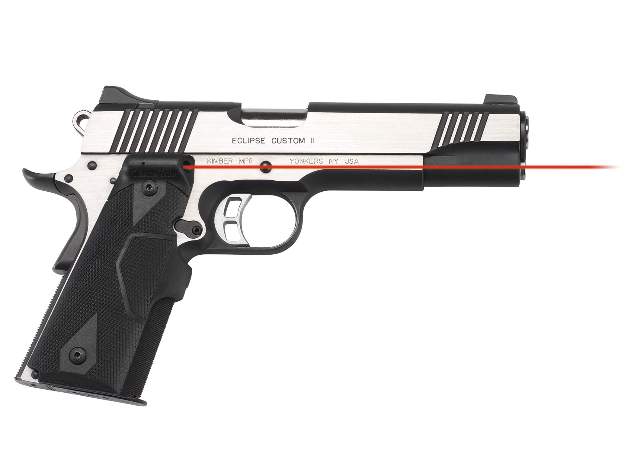 Crimson Trace LG-401 Lasergrips with Heavy Duty Construction and Instinctive Activation for 1911 Full-Size Pistols, Defensive Shooting and Competition - Image 3
