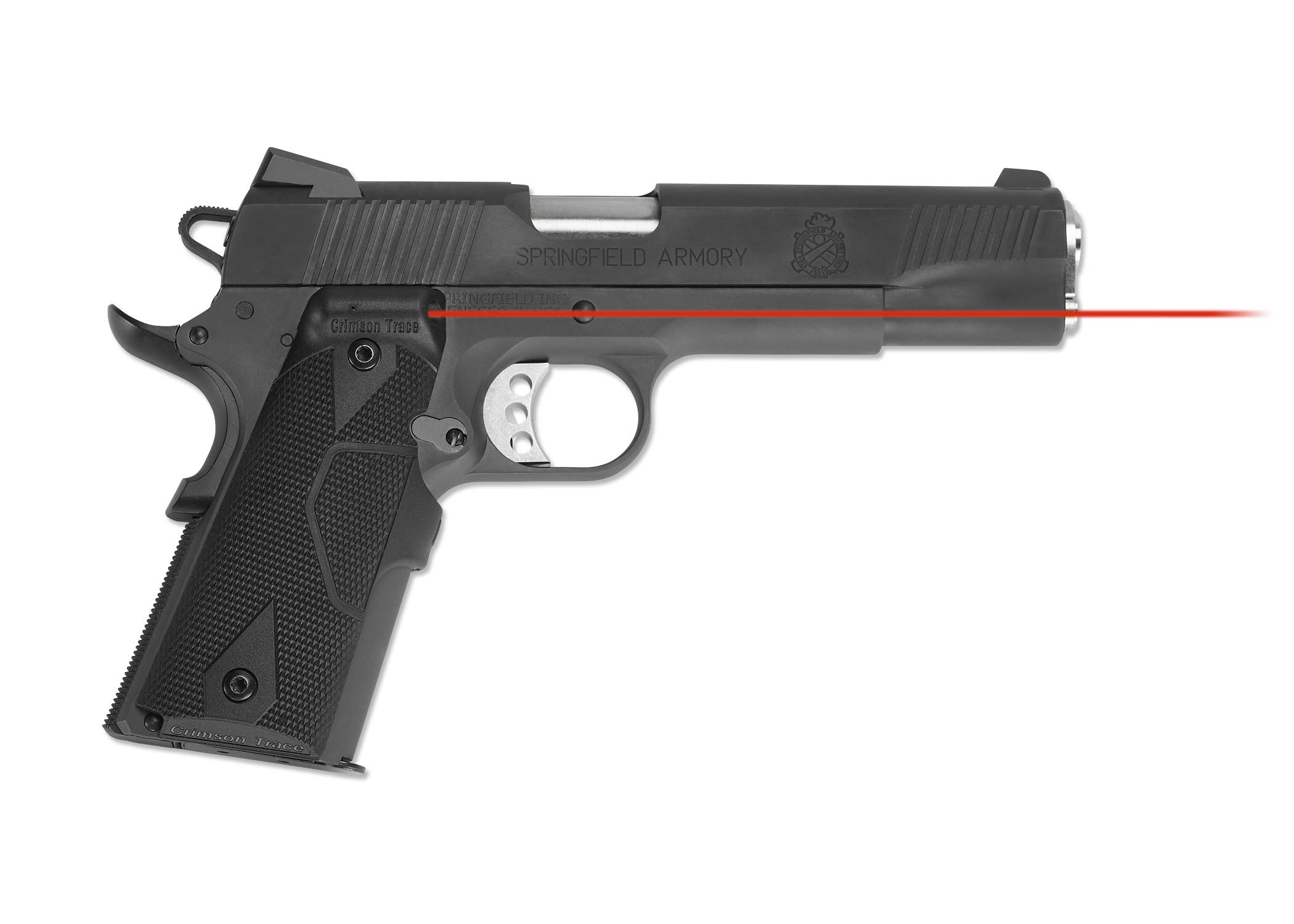 Crimson Trace LG-401 Lasergrips with Heavy Duty Construction and Instinctive Activation for 1911 Full-Size Pistols, Defensive Shooting and Competition - Image 4
