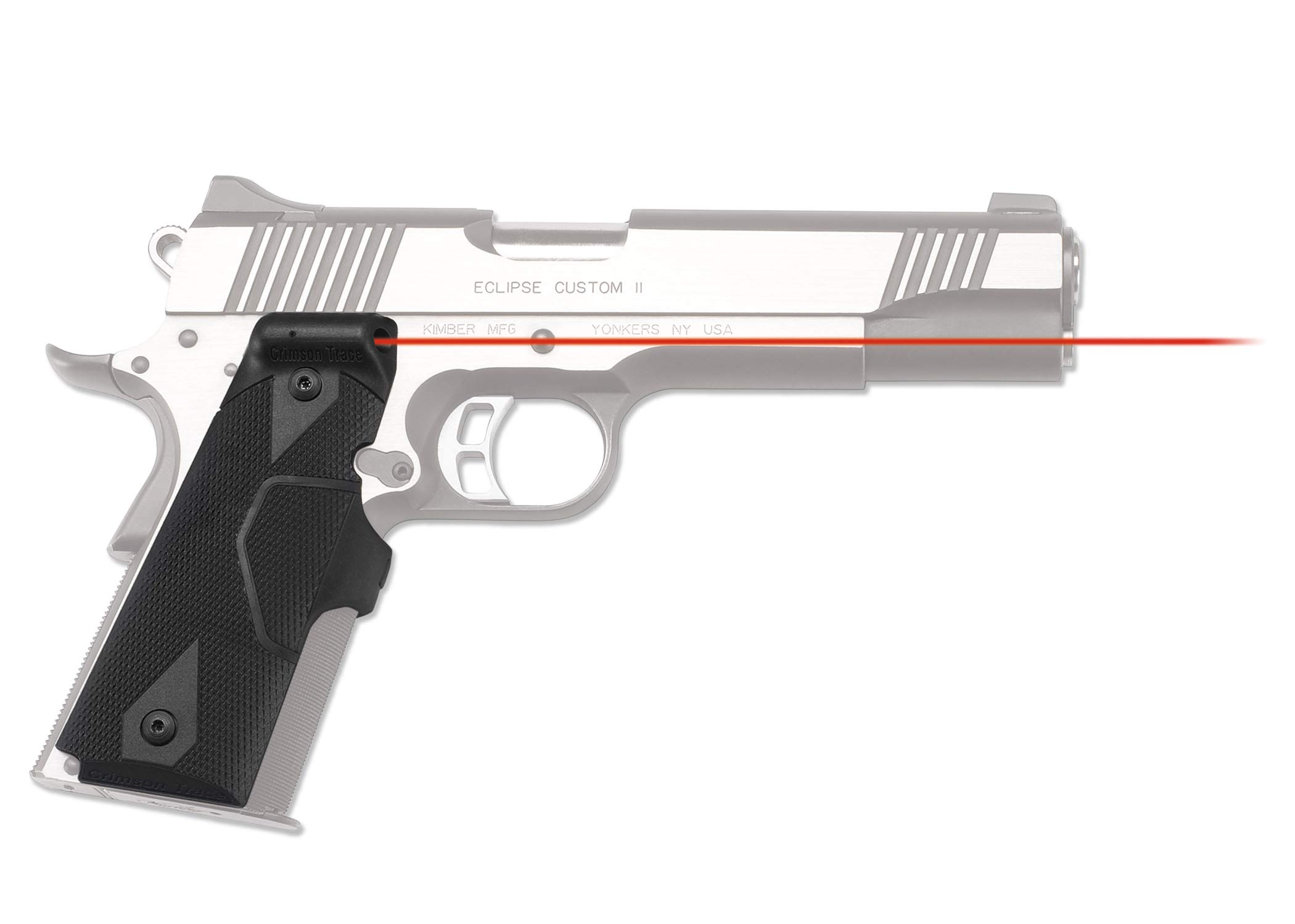 Crimson Trace LG-401 Lasergrips with Heavy Duty Construction and Instinctive Activation for 1911 Full-Size Pistols, Defensive Shooting and Competition - Image 5