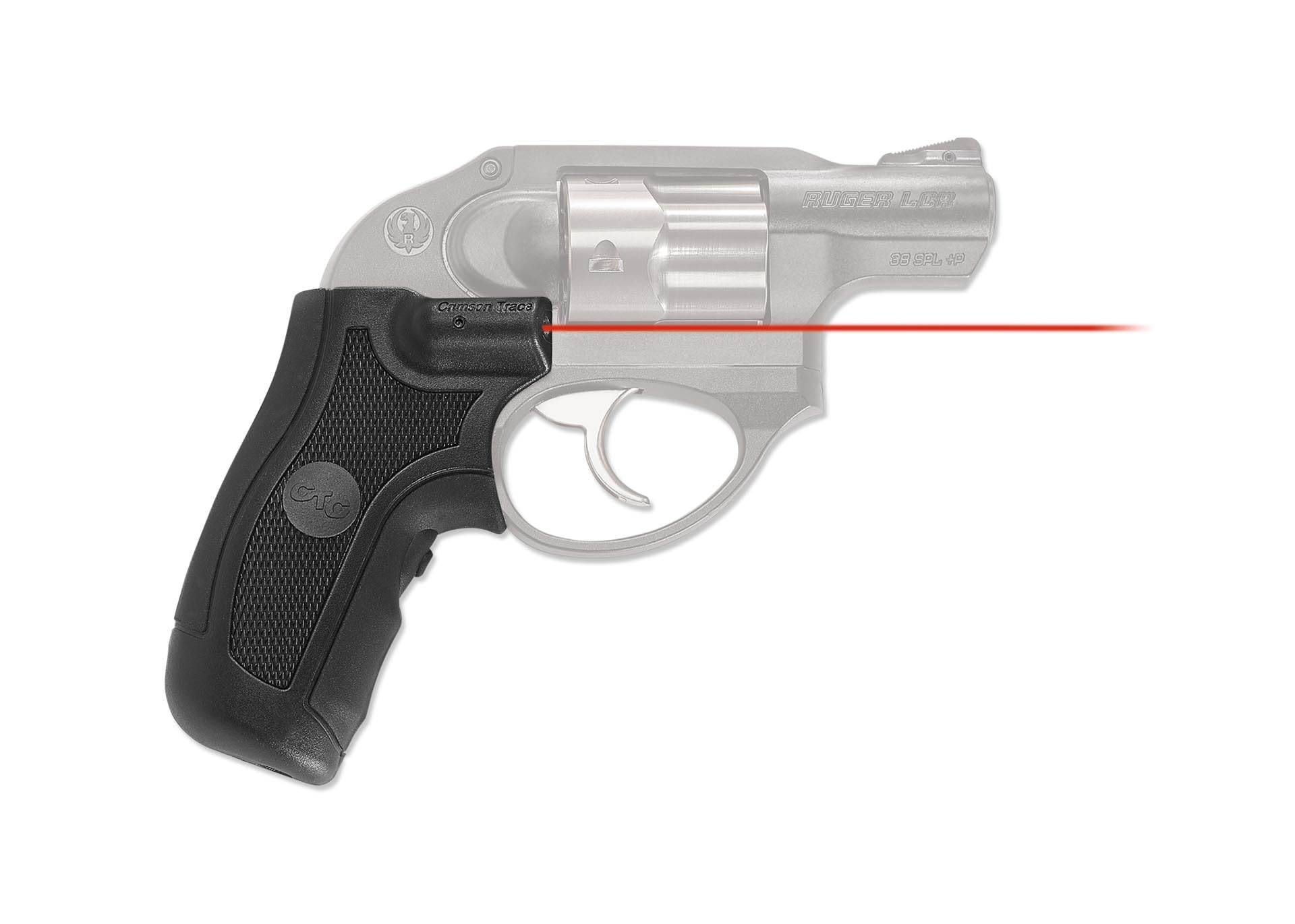 Crimson Trace LG-415 Lasergrips with Heavy Duty Construction and Instinctive Activation for Ruger LCR & LCRX Pistols, Defensive Shooting and Competition - Image 3