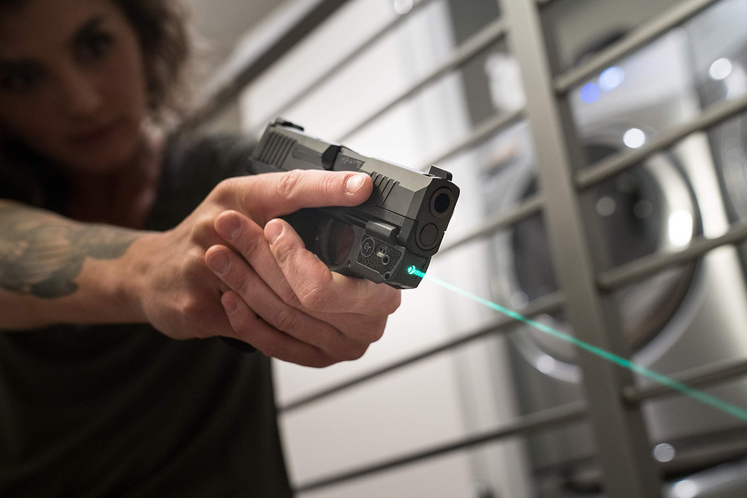 Crimson Trace LG-422 Laserguards with Heavy Duty Construction and Instinctive Activation for Sig Sauer P365 Pistol, Defensive Shooting and Competition - Image 3