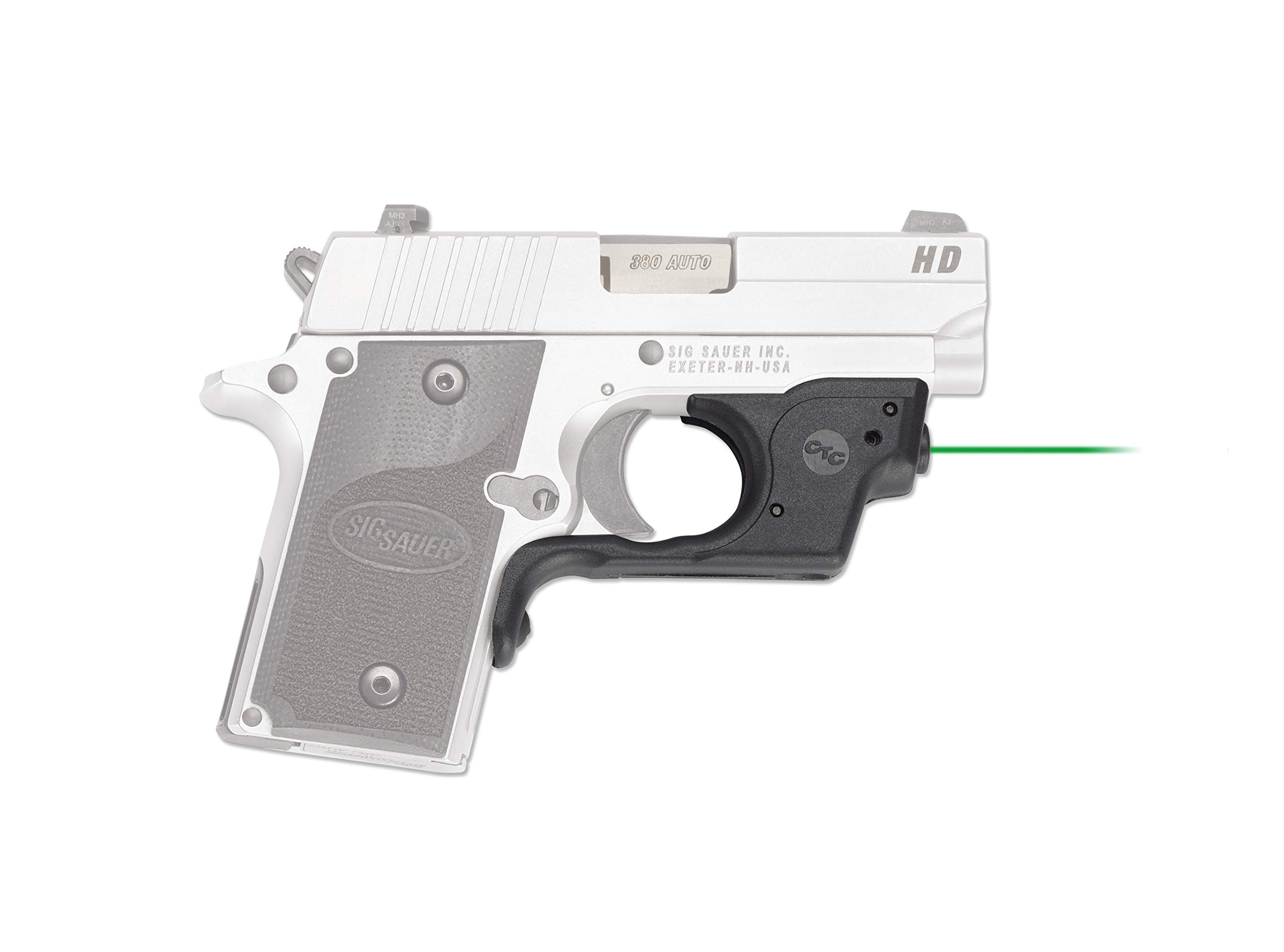 Crimson Trace LG-492 Laserguards with Heavy Duty Construction and Instinctive Activation for Sig Sauer P238/P938, Defensive Shooting and Competition
