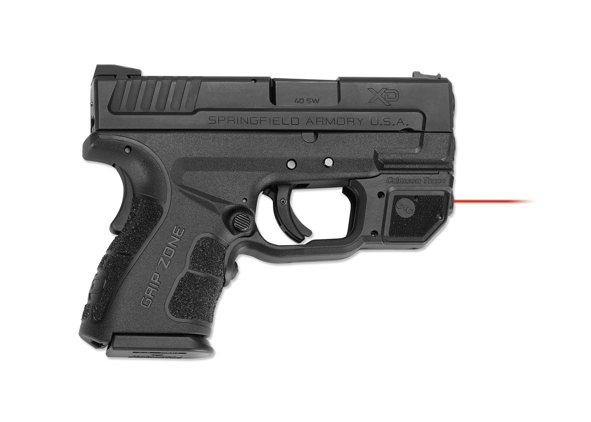 Crimson Trace LG-496 Laserguard Laser Sight with Instinctive Activation for Springfield Armory XD MOD.2 Pistols - Image 2