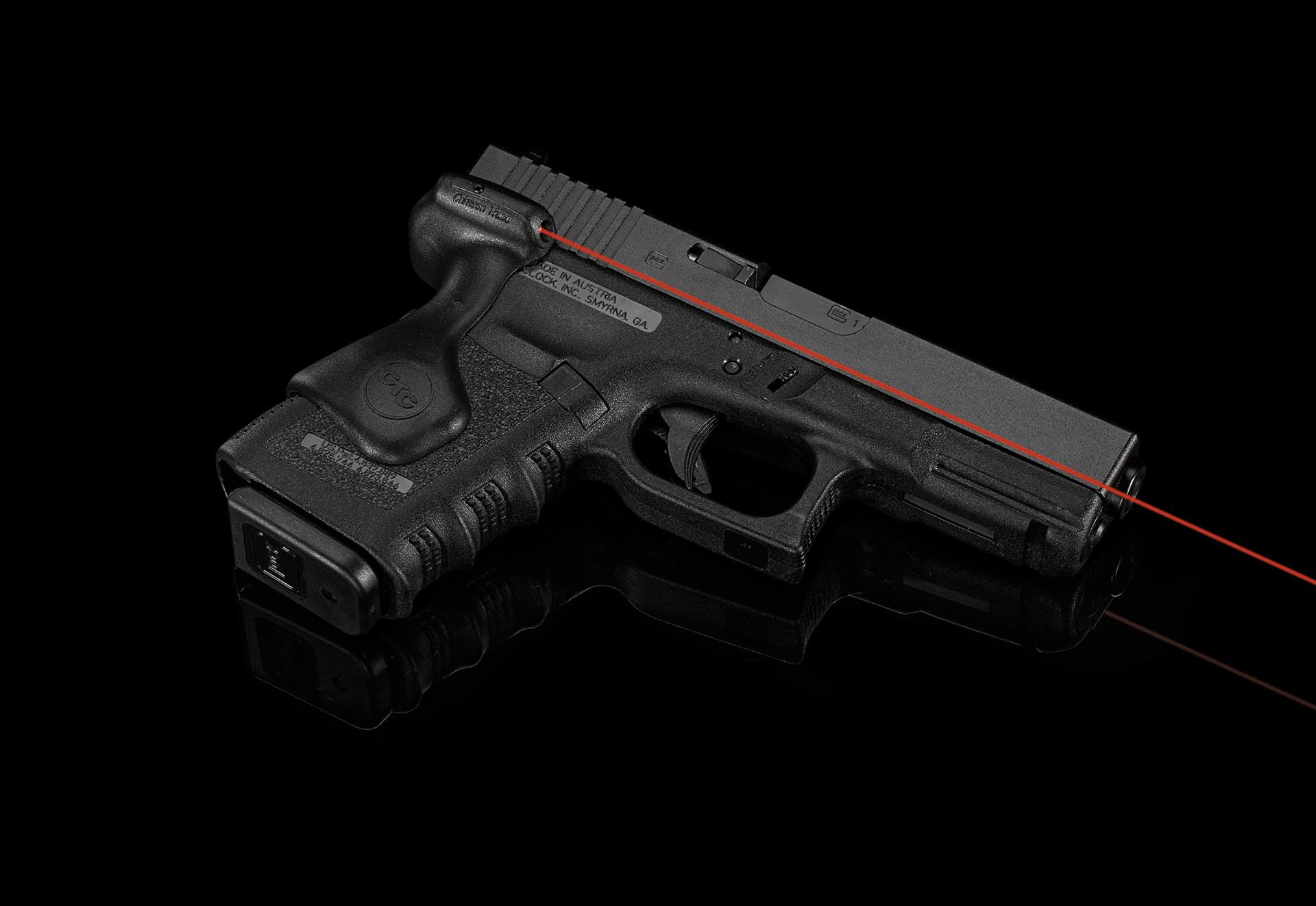 Crimson Trace LG-639 Lasergrips with Red Laser, Heavy Duty Construction and Instinctive Activation for GLOCK Compact Pistols, Defensive Shooting and Competition - Image 4