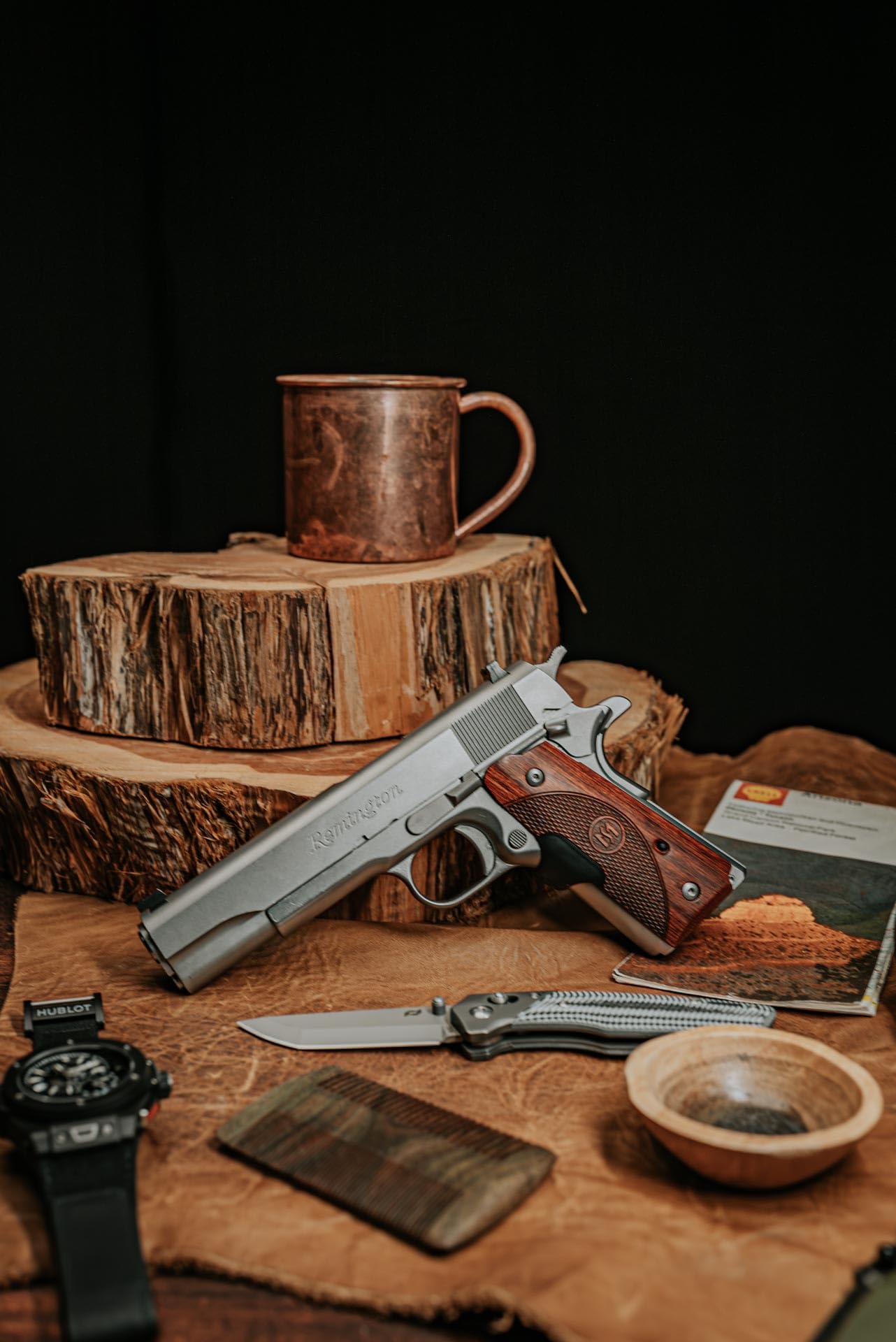Crimson Trace LG-901 and 901G Rosewood Maser Series Laser Sights with Instinctive Activation for 1911 Full-Size Pistols, Defensive Shooting and Competition - Image 3