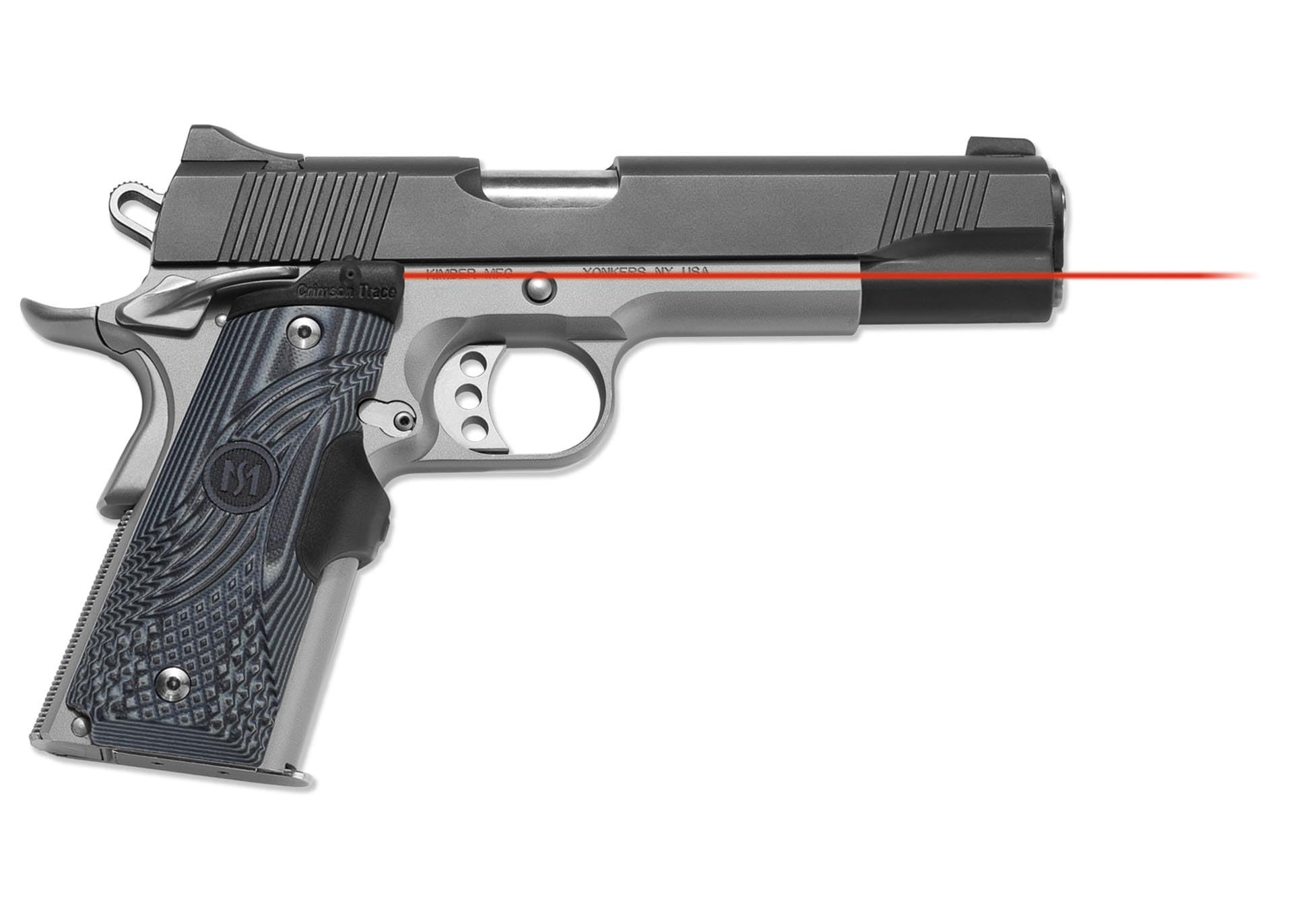 Crimson Trace LG-904 G10 Master Series Lasergrips Laser Sight with Instinctive Activation for 1911 Full-Size Pistols, Defensive Shooting and Competition - Image 3