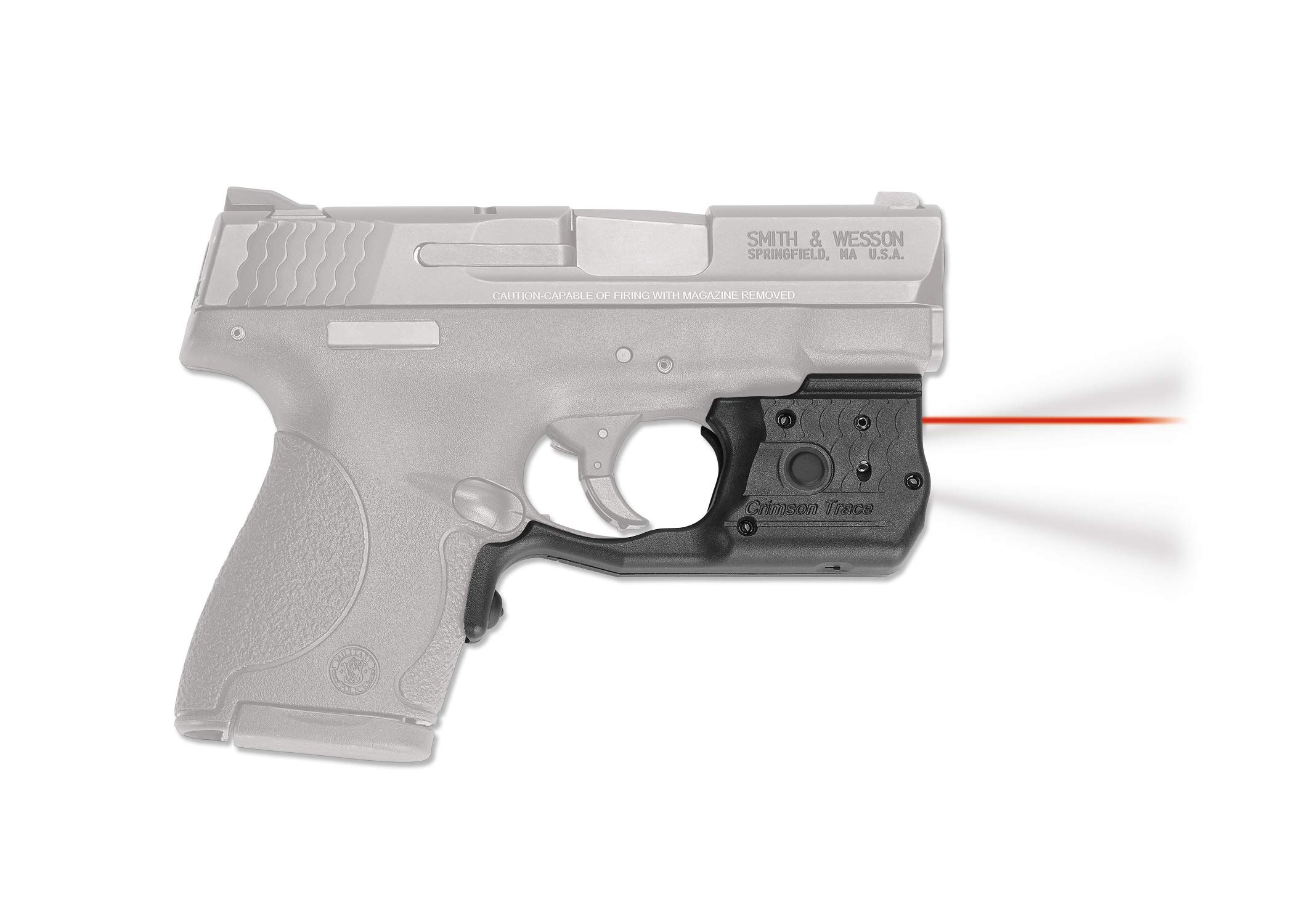 Crimson Trace LL-801 Laserguard Pro Tactical Flashlight with Heavy Duty Construction and Instinctive Activation for Smith and Wesson M&P Shield