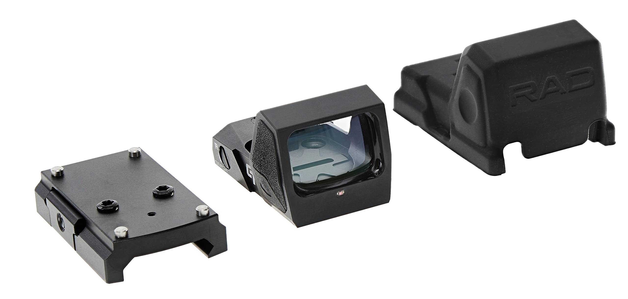 Crimson Trace RAD Open Reflex Pistol Sight with Auto Shutoff and Textured Sides for Full Size Handguns, Defensive Shooting and Competition - Image 3