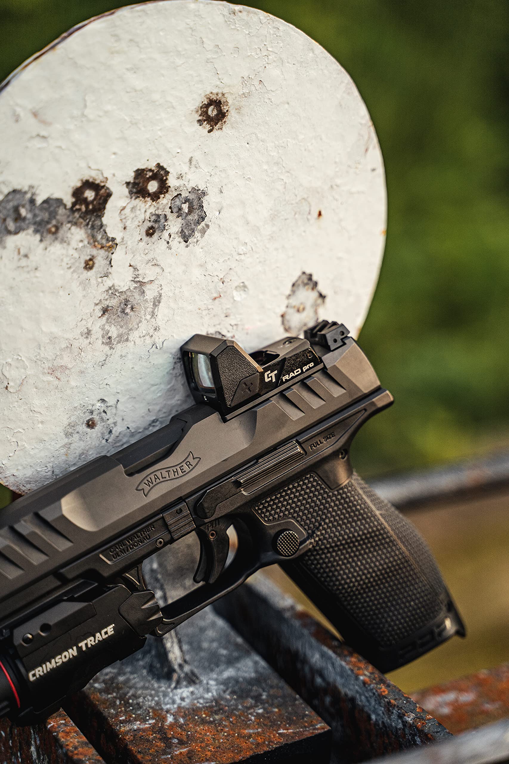 Crimson Trace RAD Open Reflex Pistol Sight with Auto Shutoff and Textured Sides for Full Size Handguns, Defensive Shooting and Competition - Image 5